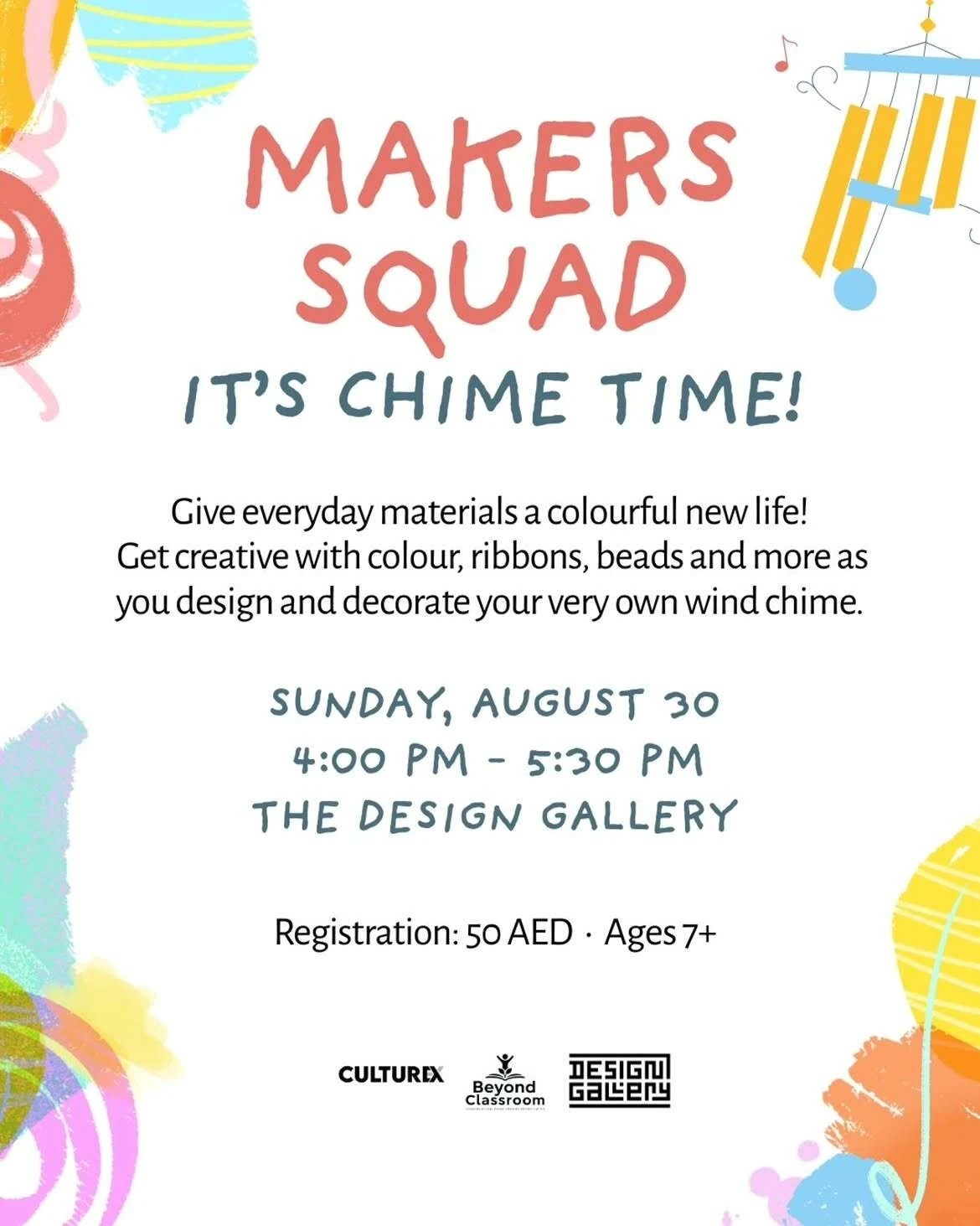 Create Your Own Wind Chime at The Design Gallery