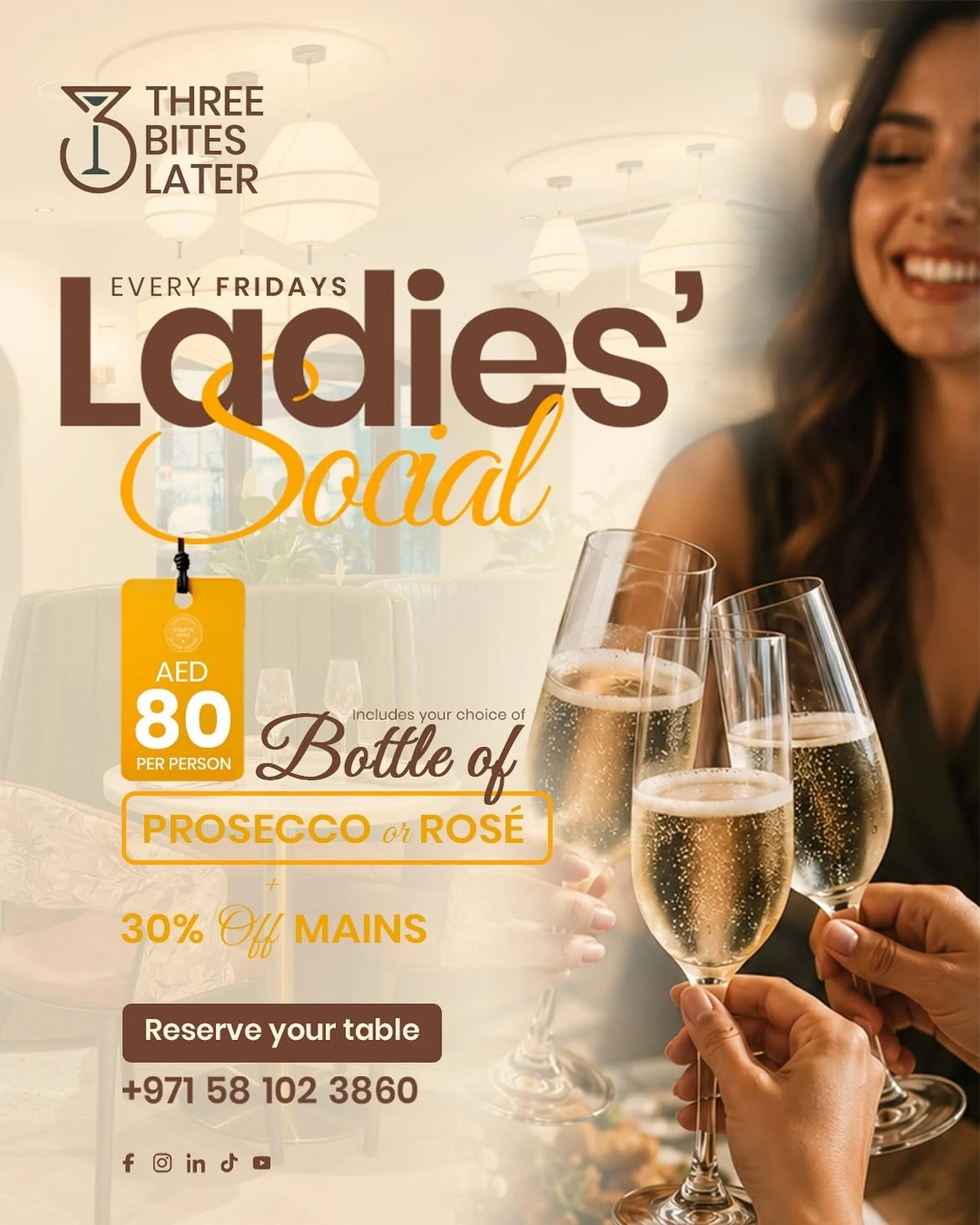 Ladies Social at Three Bites Later