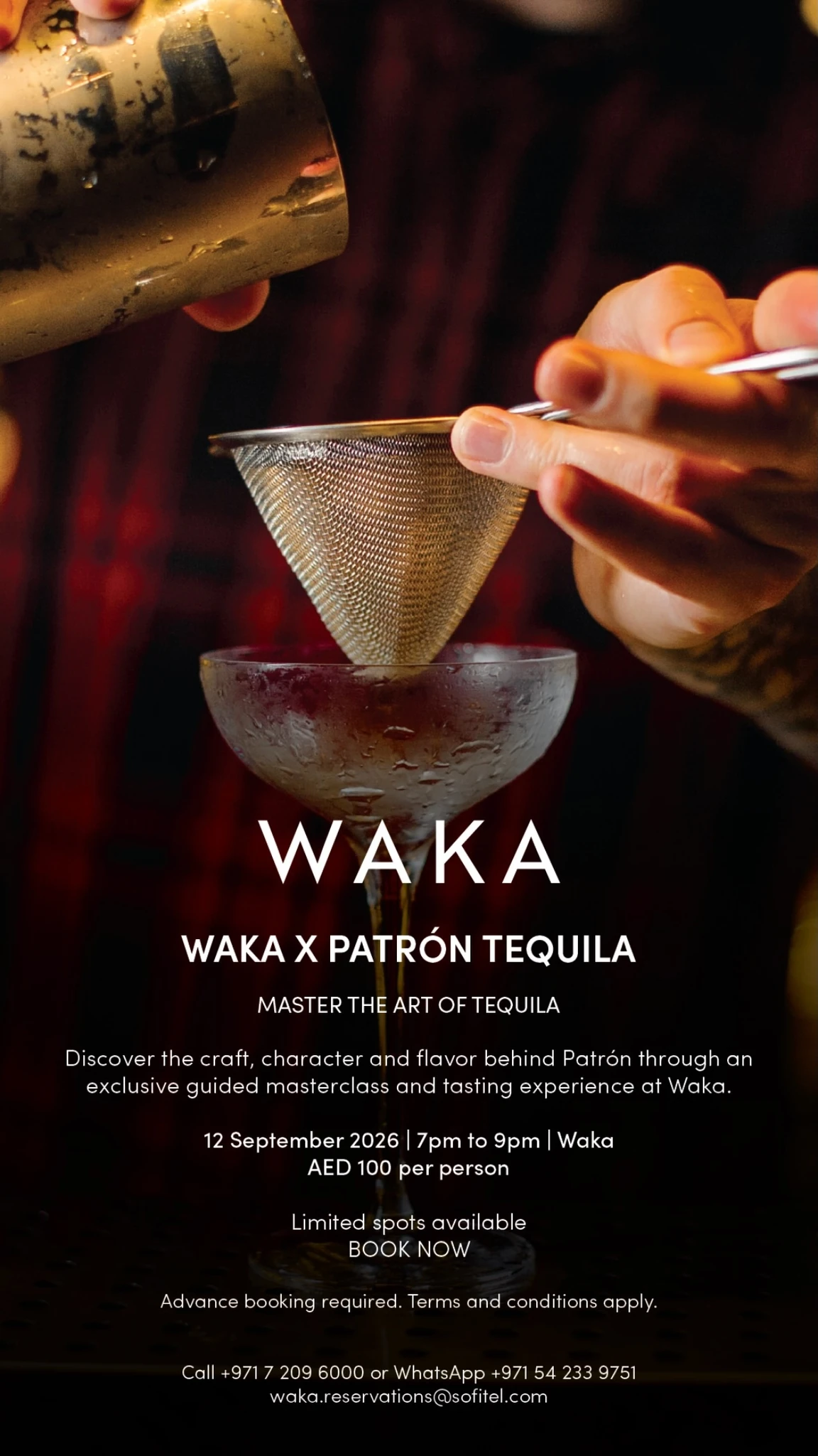 Waka x Patron Tequila Masterclass