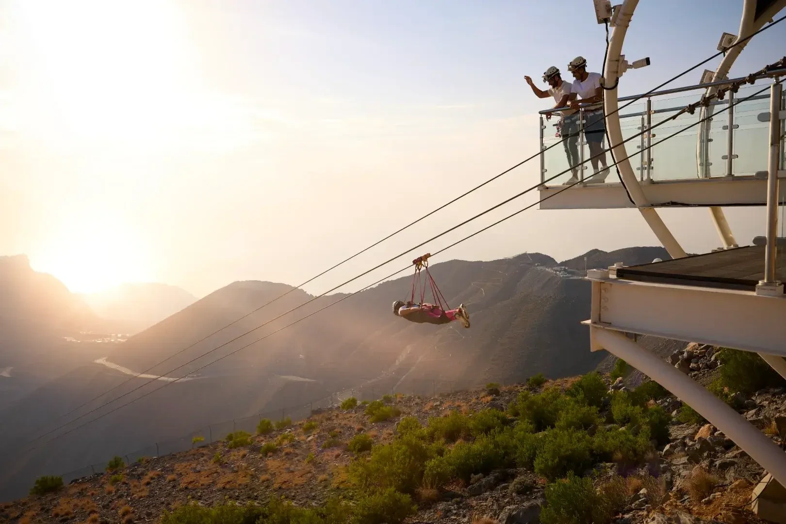 Jebel Jais Zipline (Jais Flight): The World's Longest Zipline in Ras Al Khaimah