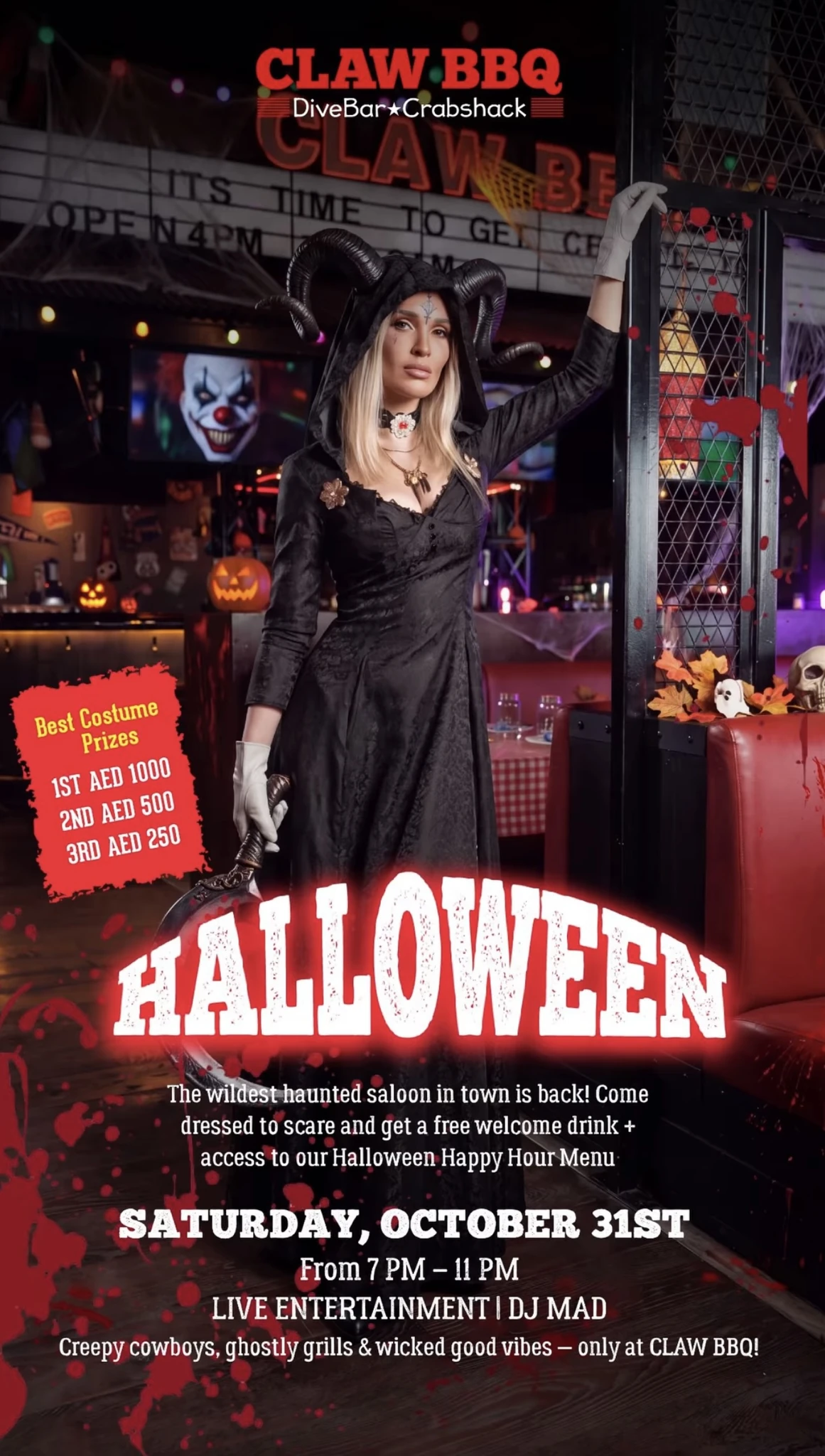 Halloween at Karma by Buddha-Bar