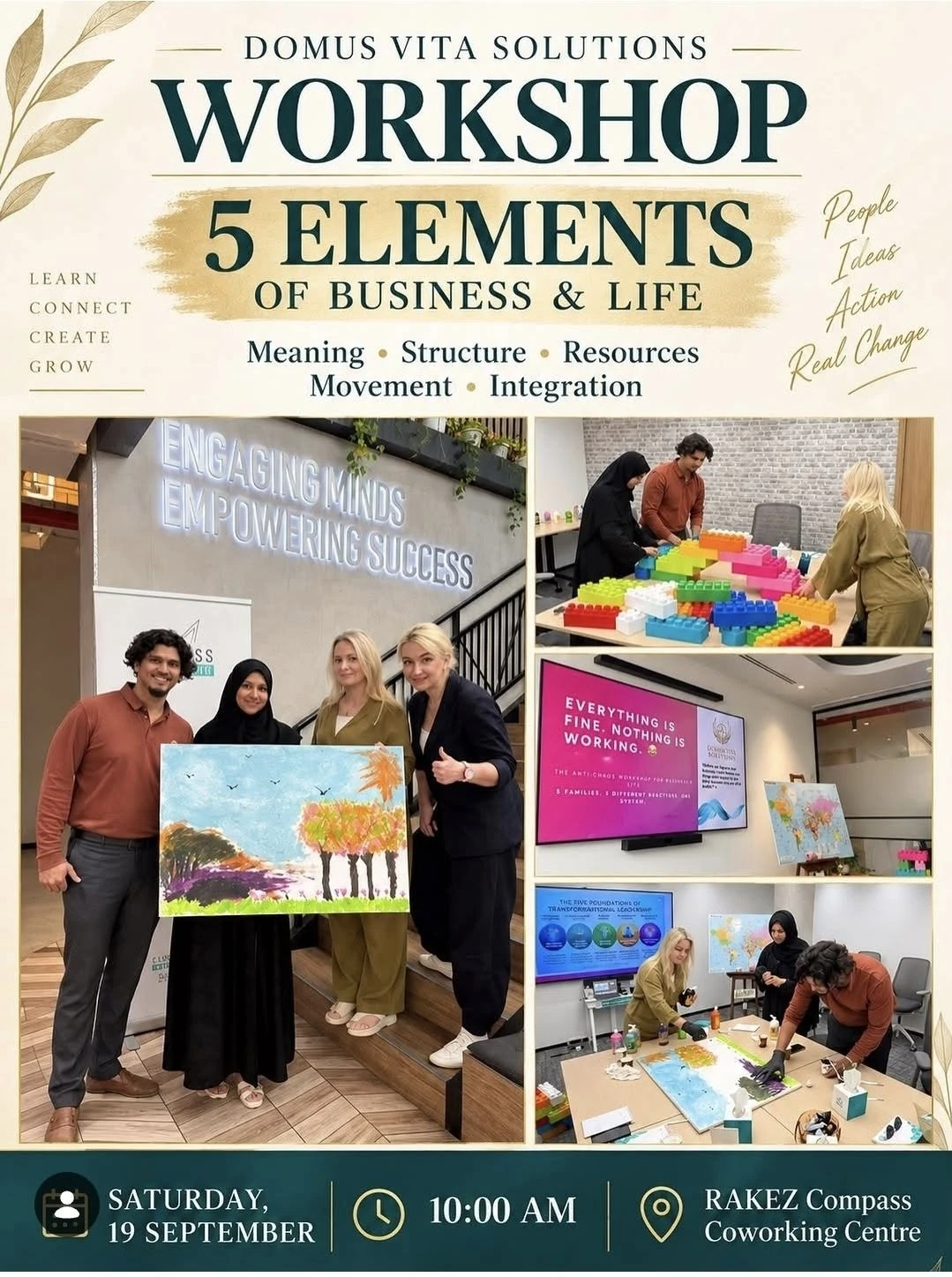 5 Elements of Business & Life Workshop