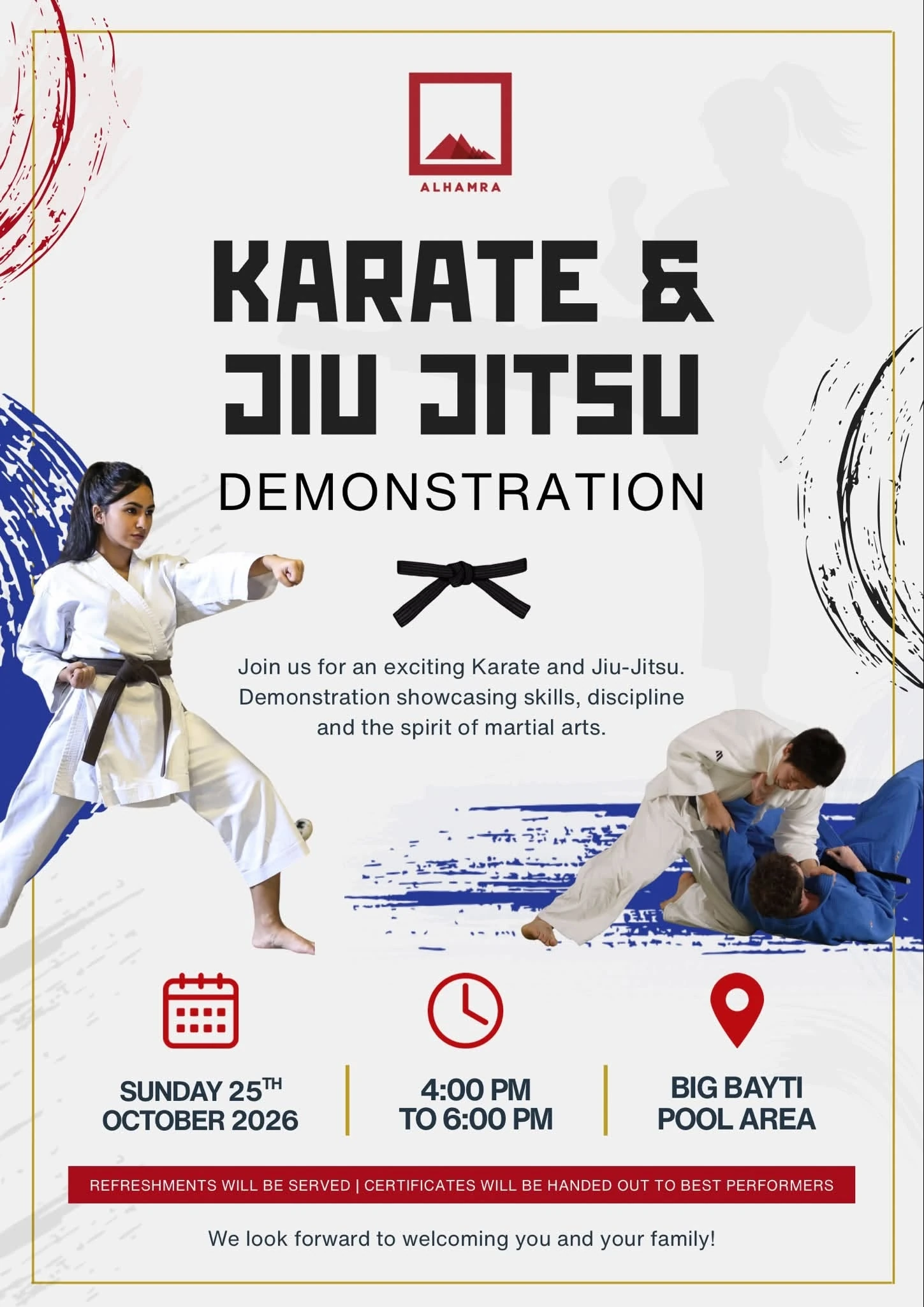 Karate & Jiu Jitsu Demonstration