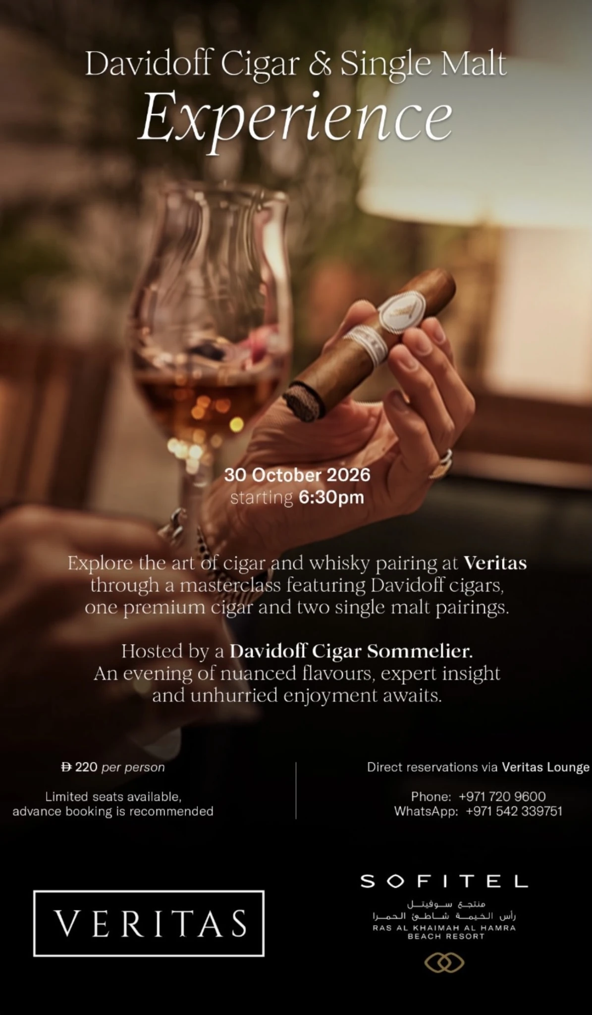 Davidoff Cigar & Single Malt Experience