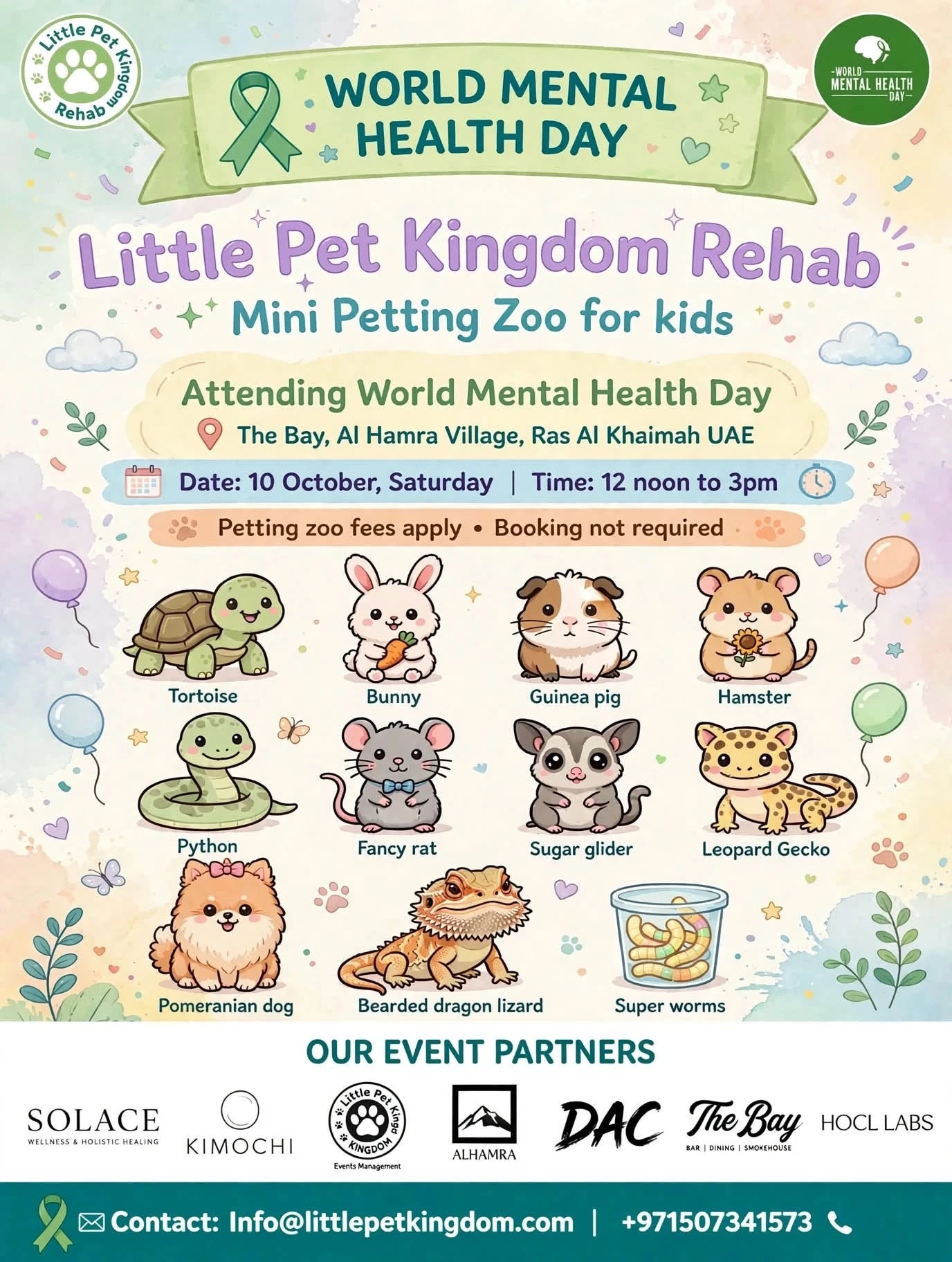 Little Pet Kingdom Rehab Mini Petting Zoo for Kids