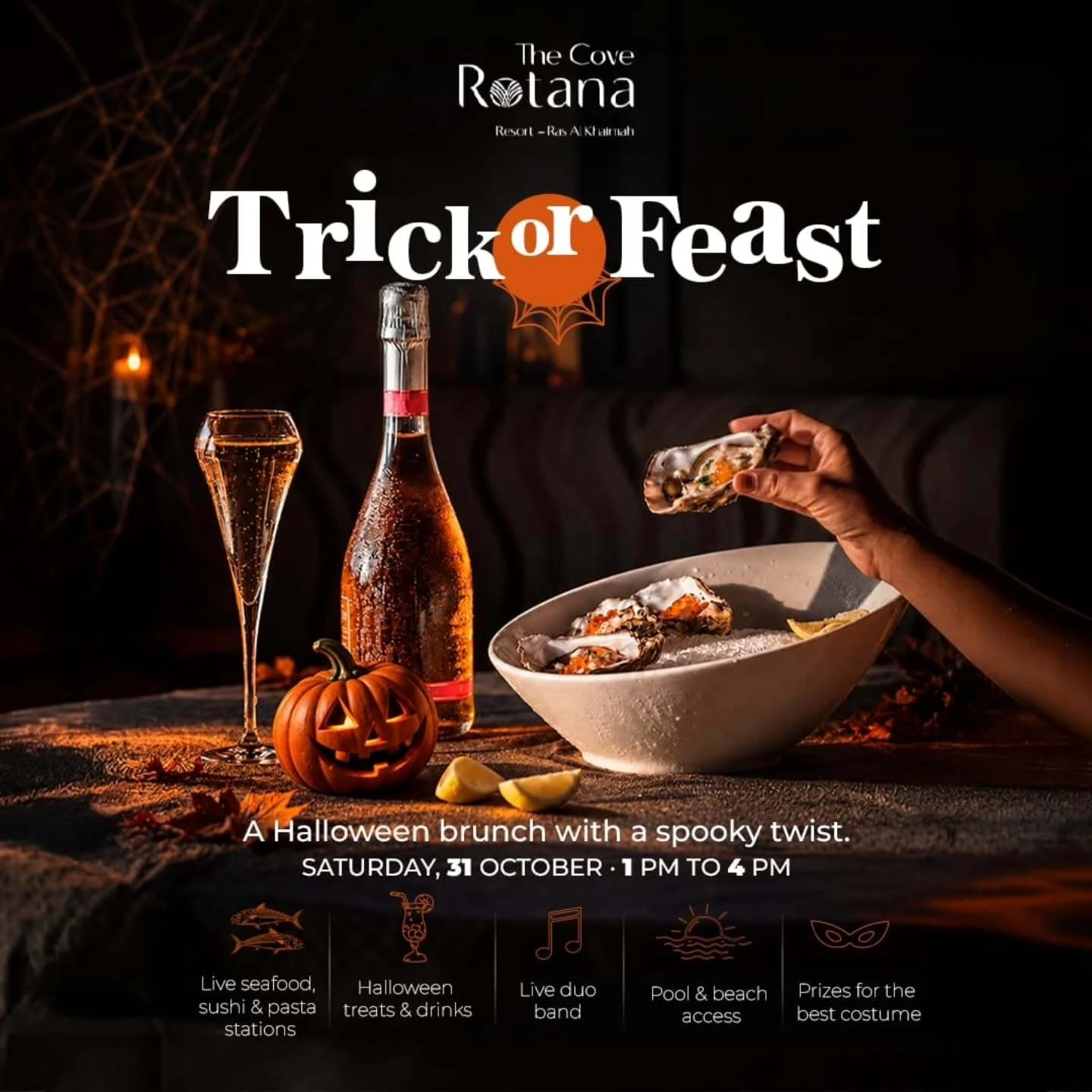 Trick or Feast Halloween Brunch