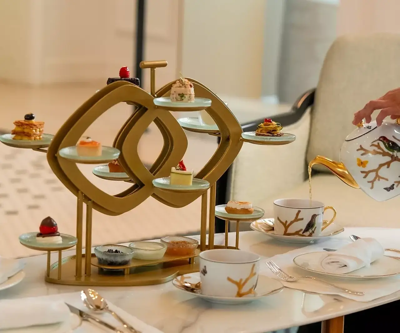 Emirati Afternoon Tea for Two at AED 132