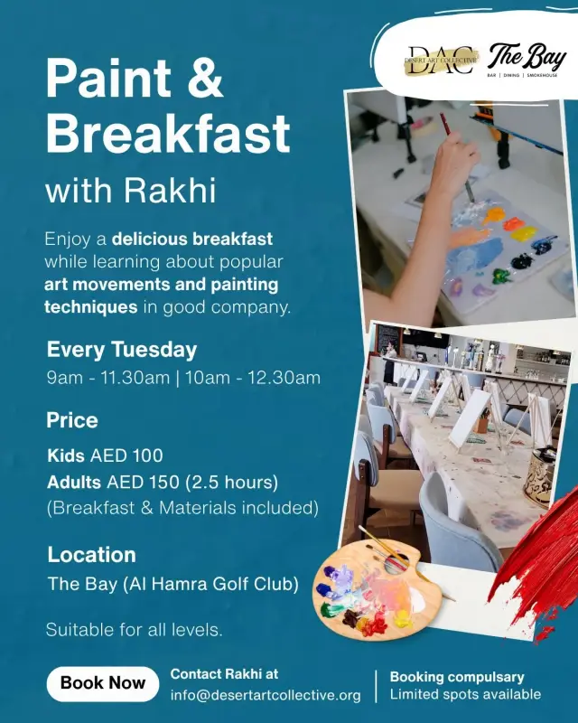Paint & Breakfast with Rakhi