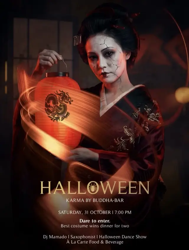 Halloween at Karma by Buddha-Bar