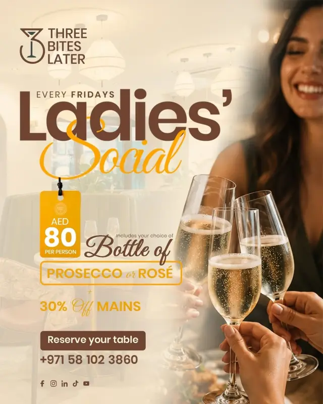 Ladies Social at Three Bites Later
