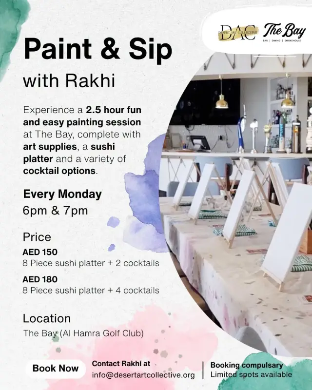 Paint & Sip with Rakhi