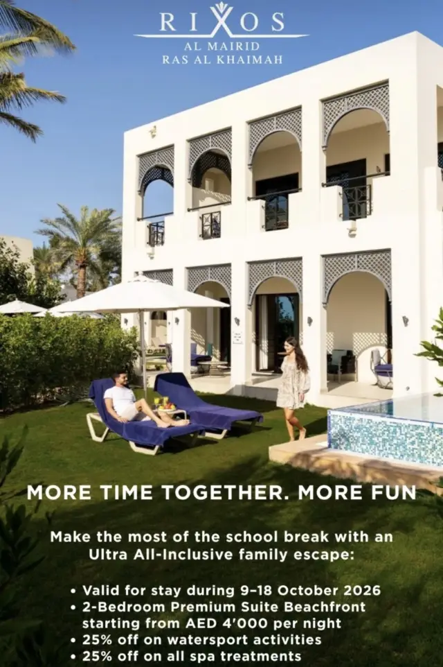 Ultra All-Inclusive 2BR from AED 4,000