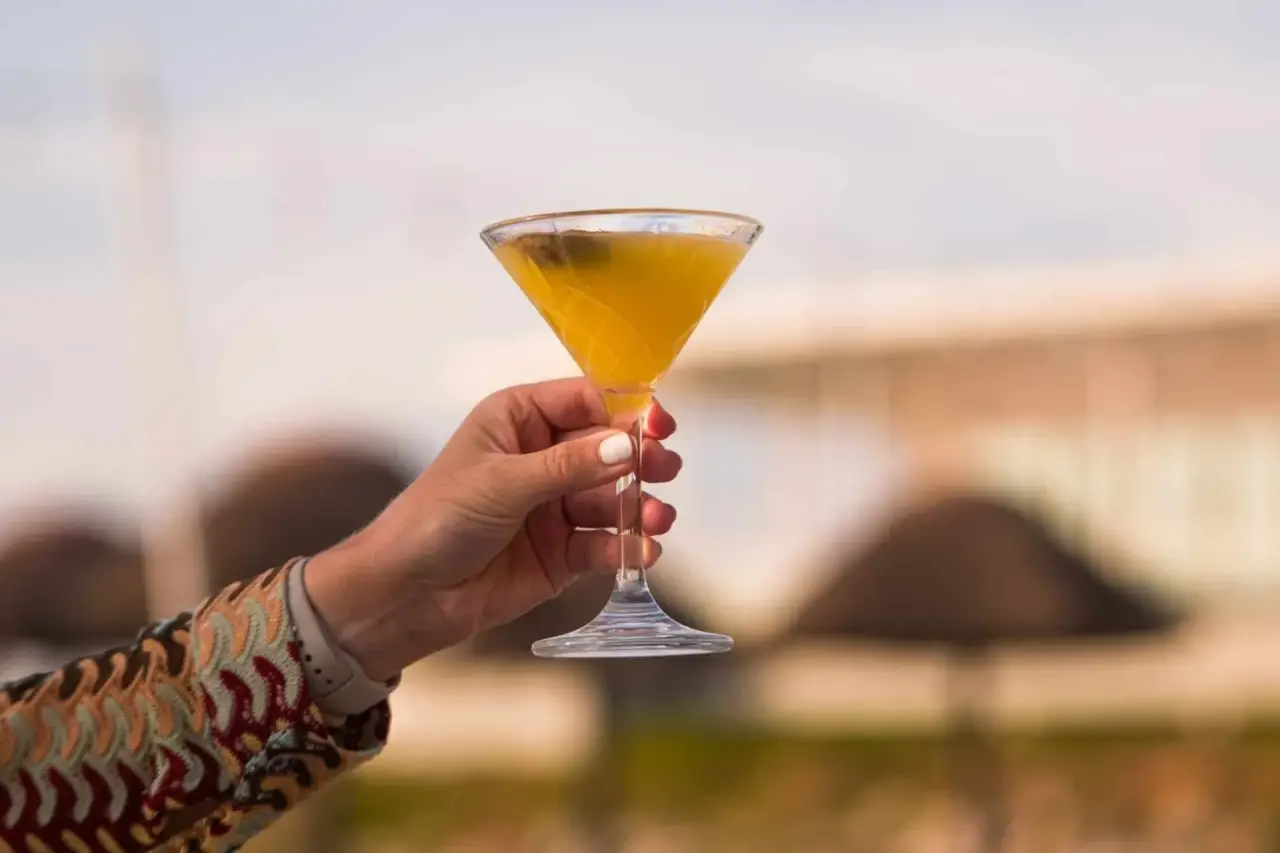 Sunset Margaritas at Sahar