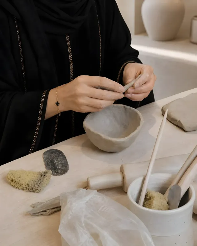 ROA Art: A Hands-On Pottery Experience in Ras Al Khaimah
