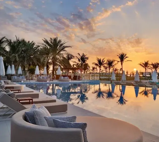 Sunset Beach Lounge Day Pass at AED 150