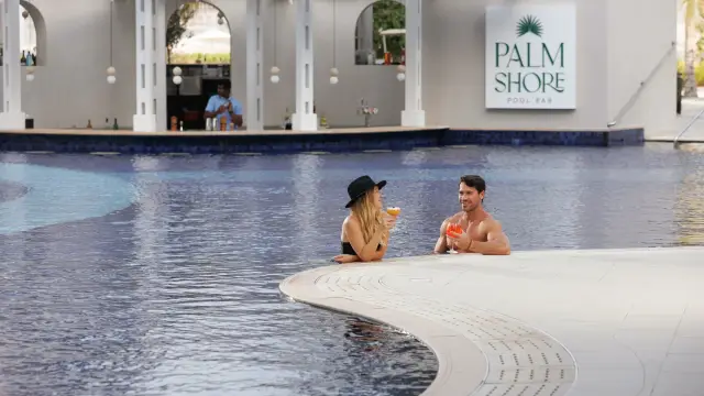 Palm Shore Pool Bar Happy Hour