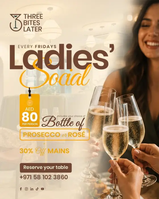 Ladies Social at Three Bites Later