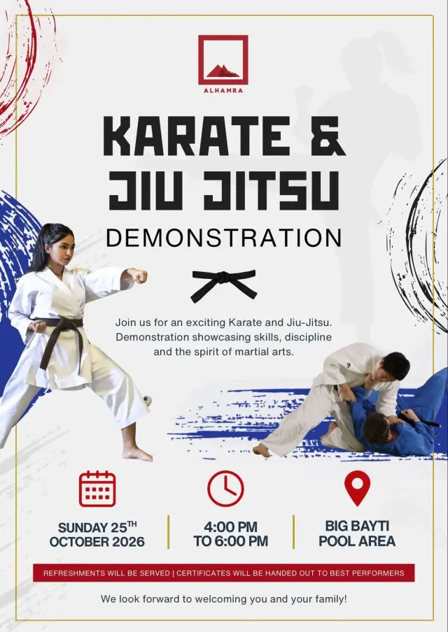Karate & Jiu Jitsu Demonstration