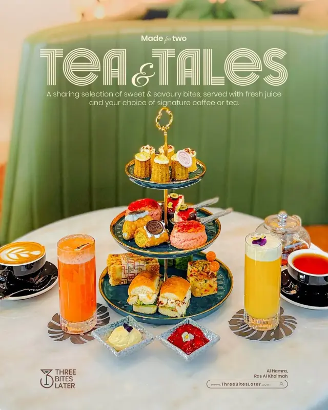 Tea & Tales: Afternoon Tea for Two at Three Bites Later